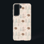 Niedliches Holz Igel Muster Samsung Galaxy Hülle<br><div class="desc">Karo aus diesem niedlichen trendigen Design mit einem niedlichen Igel.</div>