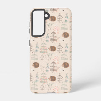 Niedliches Holz Igel Muster Samsung Galaxy Hülle