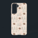 Niedliches Holz Igel Muster Samsung Galaxy Hülle<br><div class="desc">Karo aus diesem niedlichen trendigen Design mit einem niedlichen Igel.</div>