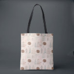 Niedliches Holz Igel Muster Tasche<br><div class="desc">Karo aus diesem niedlichen trendigen Design mit einem niedlichen Igel.</div>