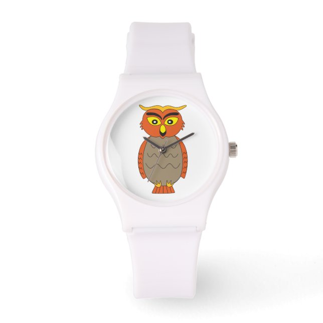 Niedliches Hoot Armbanduhr (Vorderseite)