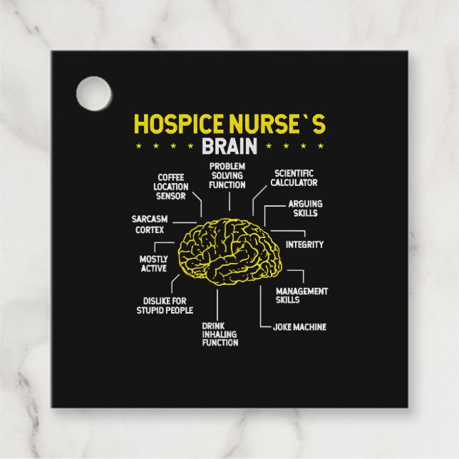 Niedliches Hospice Nursing Day Geschenkanhänger (Vorderseite)