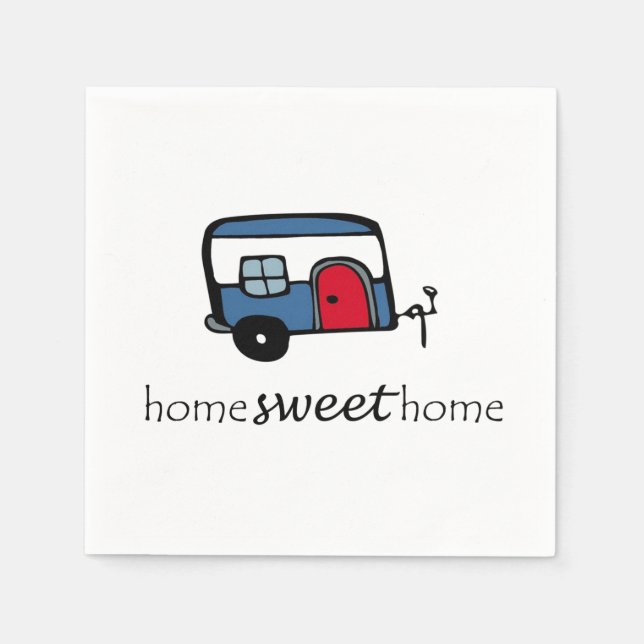 Niedliches Housewarming Party Napkins Serviette (Vorderseite)