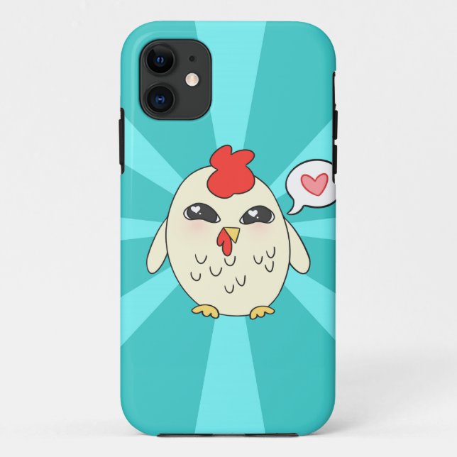 Niedliches Huhn Case-Mate iPhone Hülle (Rückseite)