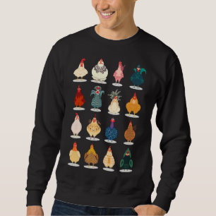 Niedliches Huhn Sweatshirt