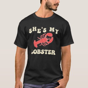 Niedliches Hummer-Paar für Valen T-Shirt