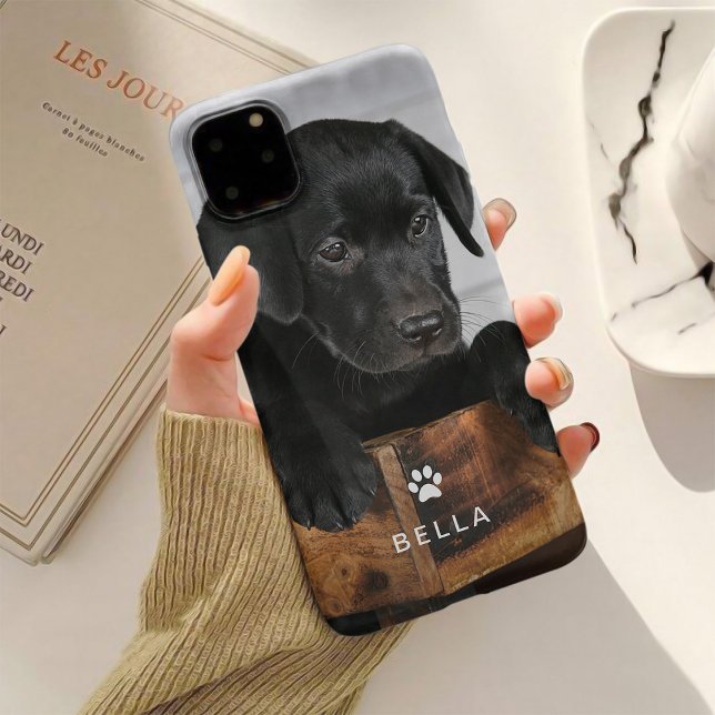 Niedliches Hund- oder Katzen-Foto mit Paw Print un Case-Mate iPhone Hülle (Von Creator hochgeladen)