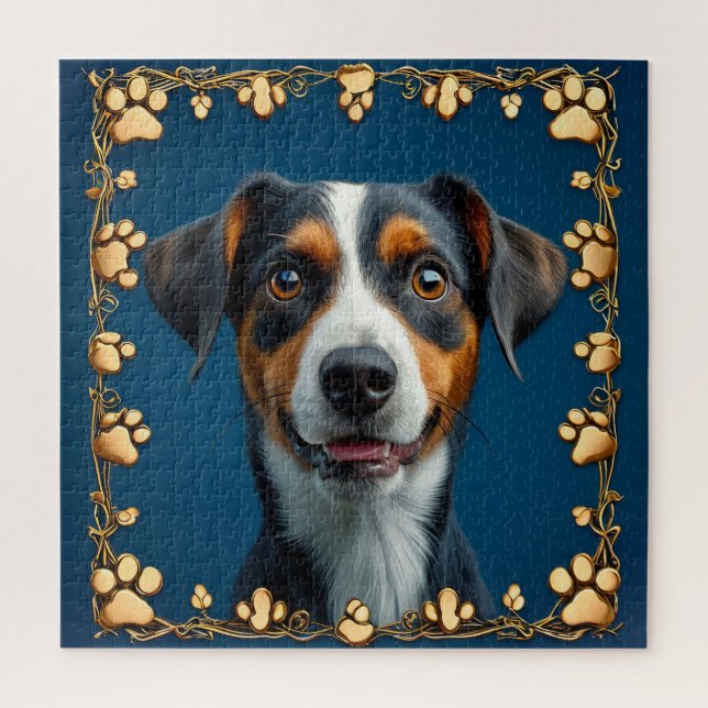 Niedliches Hundeportrait (Vertikal)