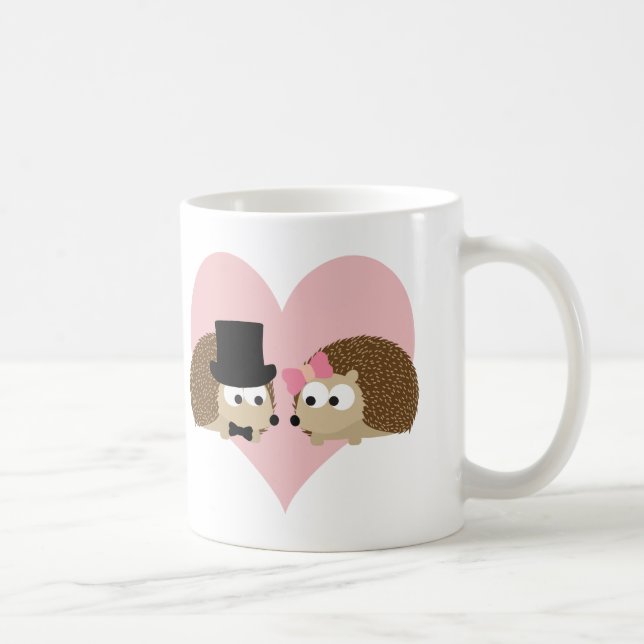 Niedliches Igel Kaffeetasse (Rechts)