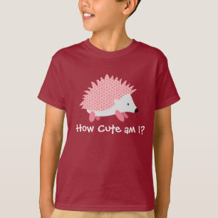 niedliches Igelsrosat-shirt T-Shirt