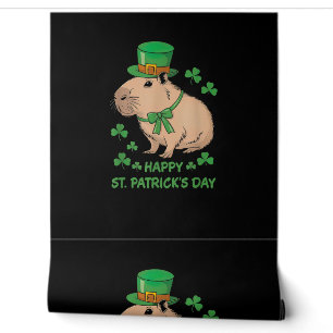 Niedliches Irish Capybara Leprechaun Happy St.Patr Tapete