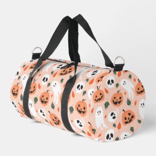 Niedliches Jack-O-Lantern- und Ghost-Muster Duffle Bag
