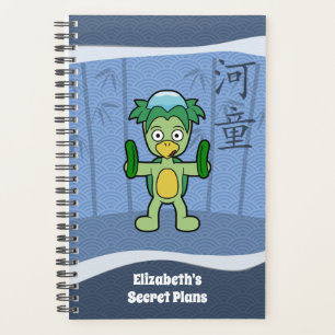 Niedliches japanisches Kappa Monster Planer