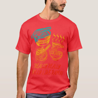 Niedliches japanisches Nudelthema, das ich wirklic T-Shirt