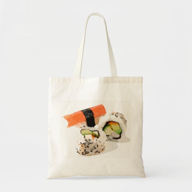 Niedliches japanisches Sushi Tragetasche (Vorne)