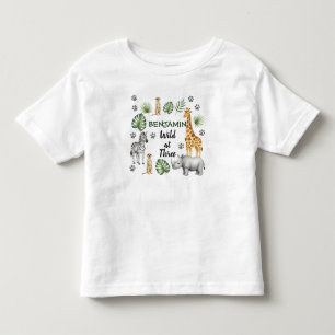 Niedliches Jungtier 3. Geburtstag Kleinkind T-shirt