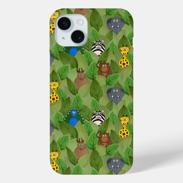 Niedliches Jungtier Gemustert Case-Mate iPhone Hülle (Rückseite)