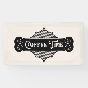 niedliches Kaffee-Bar Party Banner