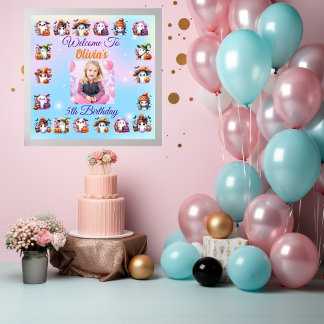 Niedliches Kaffeepopster für Kinder zum Geburtstag Poster