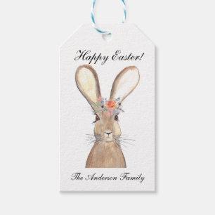 Niedliches Kaninchen Bunny Hare Ostergebirge Geschenkanhänger