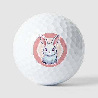 niedliches Kaninchen Golf Balls Golfball