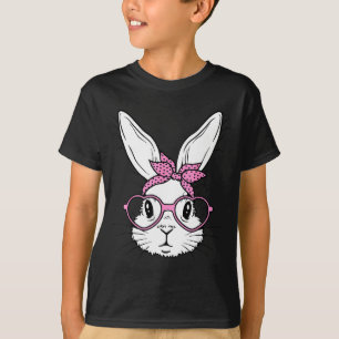 Niedliches Kaninchen mit Bandana-HerzbrilleC T-Shirt