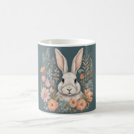 Niedliches Kaninchen mit Cogingcore Kaffeetasse
