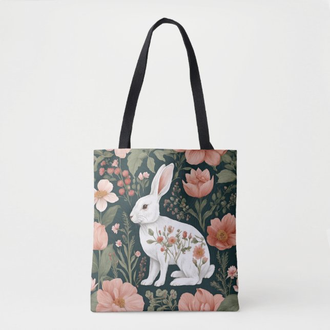 Niedliches Kaninchen mit Cogingcore Tasche (Vorderseite)