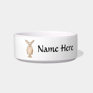 Niedliches Kaninchen Napf