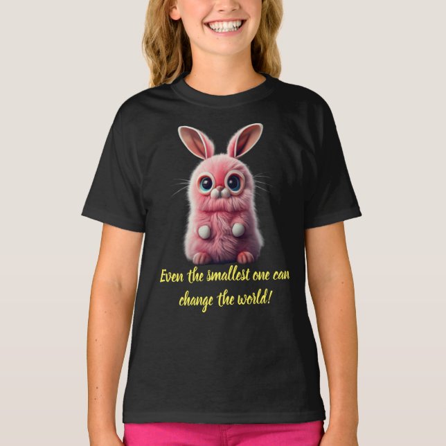 Niedliches Kaninchen T-Shirt (Vorderseite)