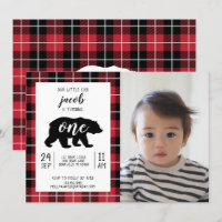 Niedliches Kariertes Flannel Pattern Baby Foto 1. 
