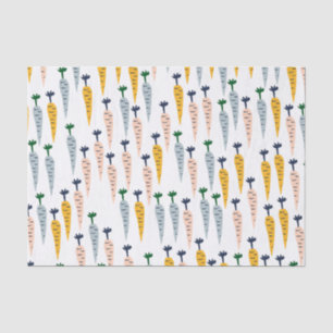 Niedliches Karottenpapier Seidenpapier