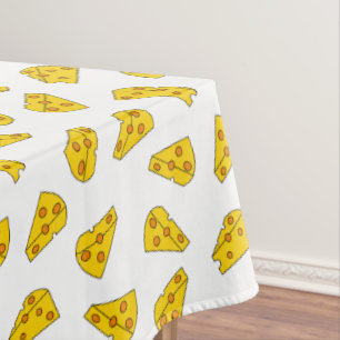 Niedliches Käsemuster Tischdecke