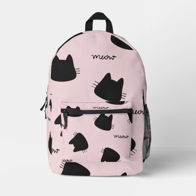 niedliches Kätzchen Bedruckter Rucksack (Vorderseite)