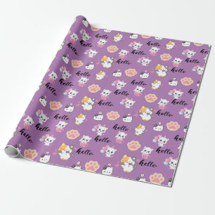 Niedliches Kätzchen Geschenkpapier