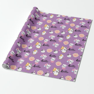 Niedliches Kätzchen Geschenkpapier