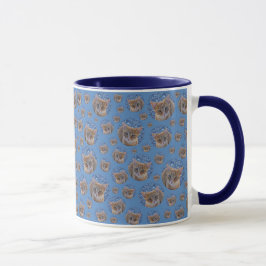 Niedliches Kätzchen - Katzenmuster Tasse
