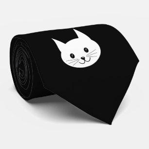 Niedliches Katzen-Gesicht Krawatte