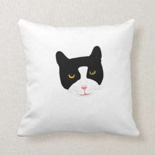 Niedliches Katzen-Gesichts-Kissen Kissen