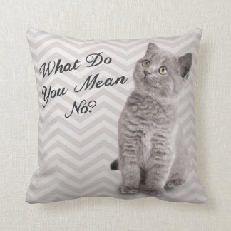 Niedliches Katzen-Kissen Kissen