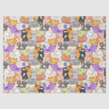 Niedliches Katzen-Muster