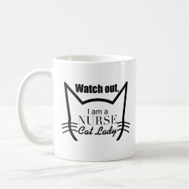 Niedliches Katzen-Zitat-Geschenk passen heraus, Kaffeetasse