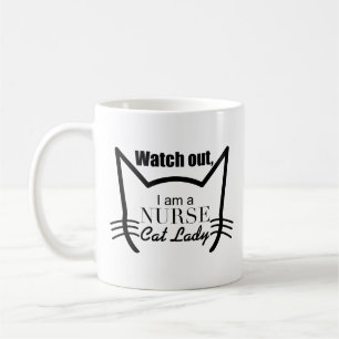 Niedliches Katzen-Zitat-Geschenk passen heraus, Kaffeetasse