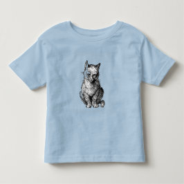 Niedliches Katzenbaby-Shirt Kleinkind T-shirt