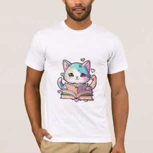niedliches Katzendesign T-Shirt