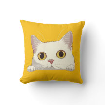 Niedliches Katzenkissen Adorable Gift für Katzen L