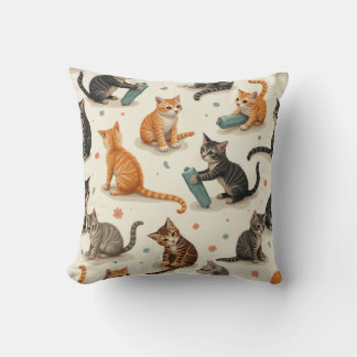 Niedliches Katzenkissen Kissen