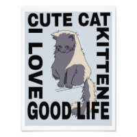 Niedliches Katzenleben