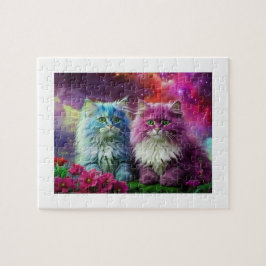 Niedliches Katzenpuzzle