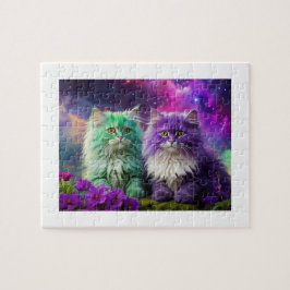 Niedliches Katzenpuzzle